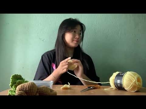 The art of weaving in my hometown, weaving a duck with wool Part 1