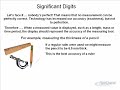 Significant Digits and Scientific Notation