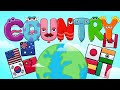 Countries Mentioned in a Video