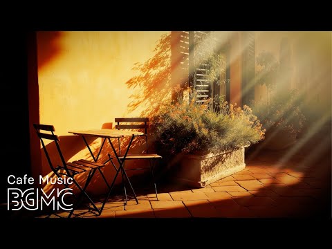 🌅 Sunset Terrace Cafe - Relaxing Bossa Nova Music for Cozy Moments | Study, Work & Reading BGM