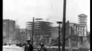 Exploded Gas Tanks, U.S. Mint, Emporium And Spreckels Building (1906)