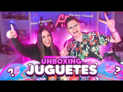 UNBOXING DE JUGUETES CON EL MARIANA | AMABLITZ ✨💖