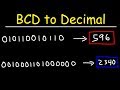 Converting BCD to Decimal Values