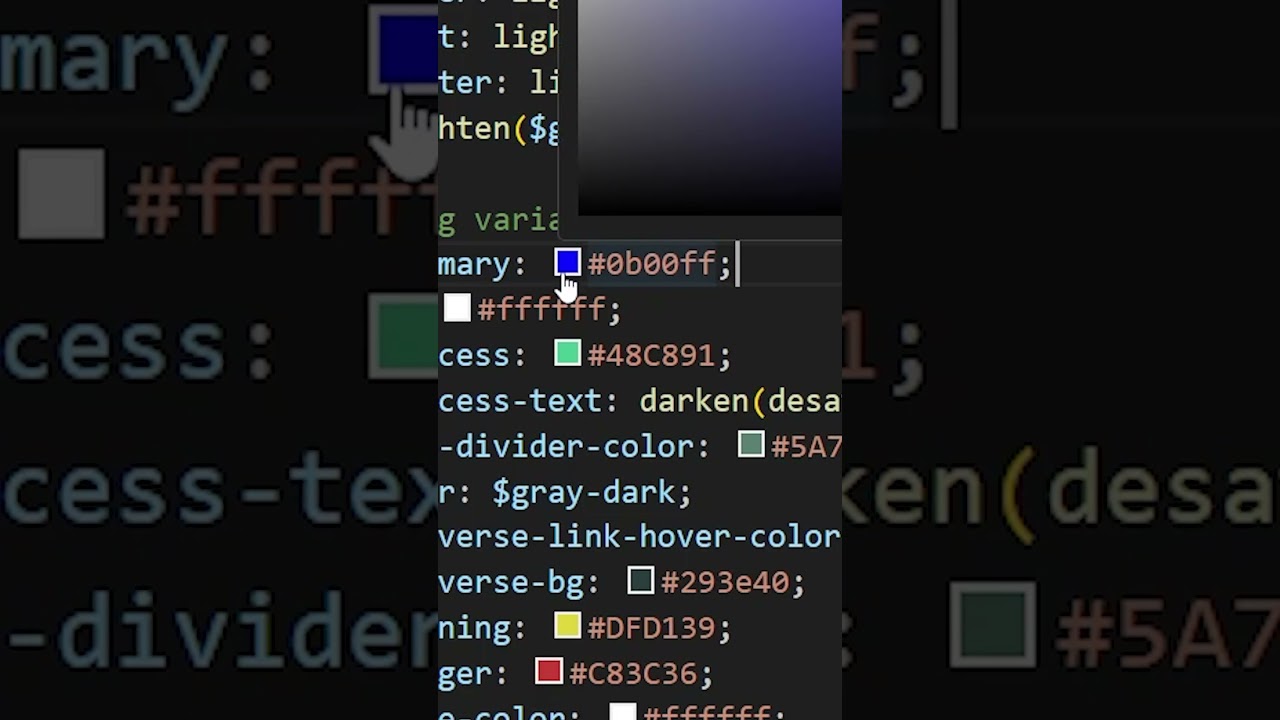 /* spooky */ i created a scss file for this lol. #dev #code #tech