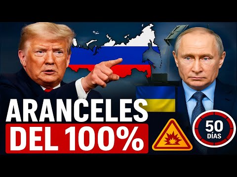 TRUMP amenaza a PUTIN: ¡Aranceles del 100% si no hay paz en Ucrania!