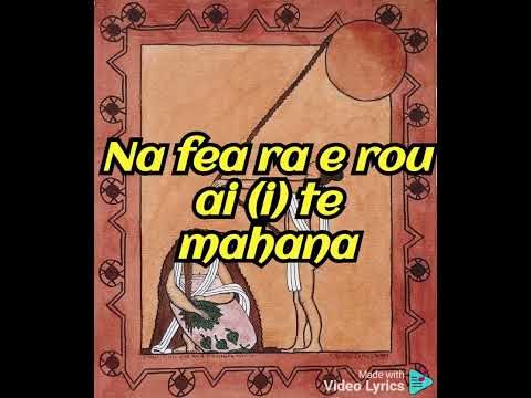 Maui ti'iti'i o te Rā - Bobby