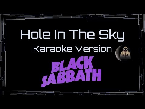 Black Sabbath • Hole In The Sky (CC Karaoke / Instrumental) [UVR]