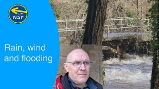 Rain, wind and some flooding
