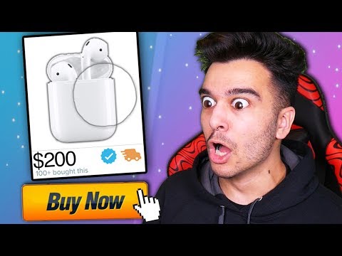 Buying EVERYTHING You Look At! (EYE TRACKER CHALLENGE FAIL)