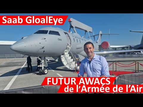 [🇫🇷💪] LA FRANCE CHOISIT LE GLOBALEYE POUR REMPLACER SES AWACS - visite exclusive au Bourget