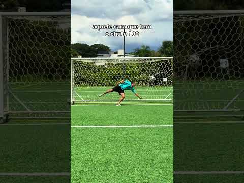 AQUELE CHUTE FORÇA 100! #shorts #futebol #chute