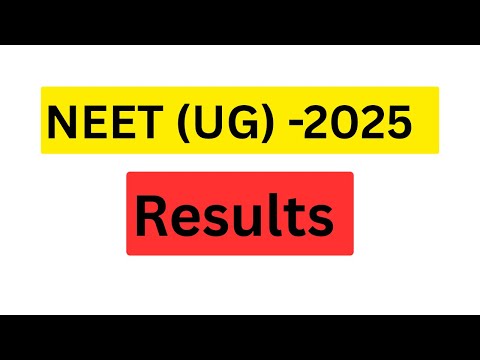 NEET (UG) 2025 Results