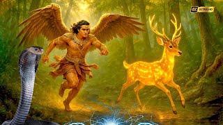 क्या वन में चमकते स्वर्ण हिरण के मायाजाल में फंस जाएंगे गरुड़? | Dharm Yodha Garud |#garudpuranstory