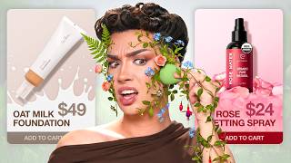 FULL FACE OF ORGANIC NATURAL MAKEUP LOL 🌿