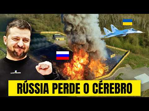 Até a OTAN se impressionou! Ucrânia destrói BASE RUSSA com uma estratégia GENIAL