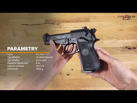 Unboxing Vzduchová pistole Beretta M92 FS