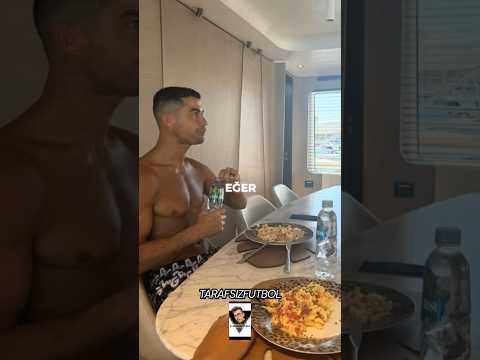 RONALDO SENİ YEMEĞE DAVET EDERSE NEDEN GİTMEMELİSİN 😲 #futbol