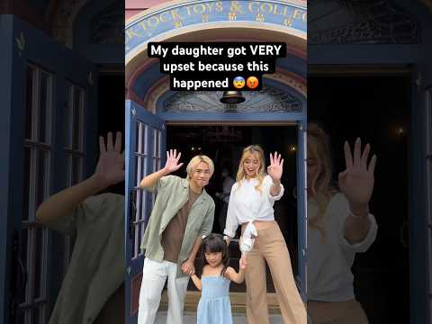 My daughter got VERY upset because this happened 😨😡
