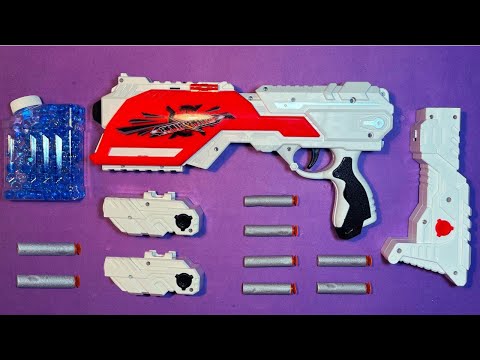 Unboxing The Realistic Deformation Soft Bullet Powerful Toy Gun