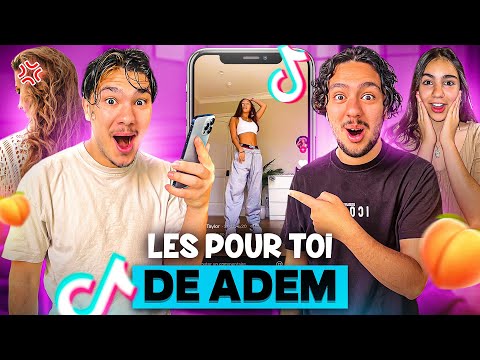 ON FOUILLE LES « POUR TOI » TIKTOK DE ADEM ! (la meuf de adem en sueur mdrrr)