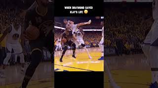 Draymond saved Klay's life 😳