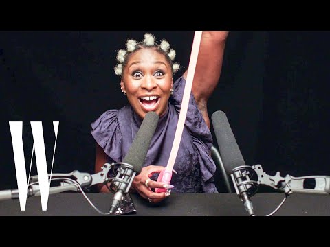 Cynthia Erivo Explores ASMR | W Magazine