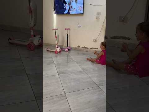 لقيت السكوتر عم تمشي لحالا لعند ولاد اختي😱😰