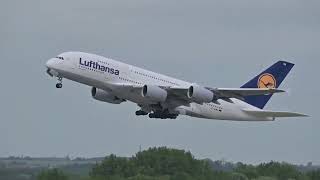 LH A380 D-AIMA Flughafen München (EDDM/MUC) #airport #munich #aviation #planespotting