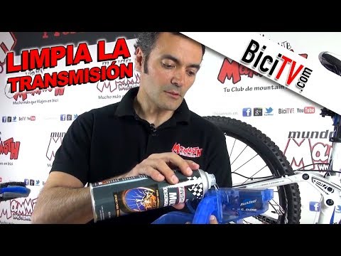Cómo limpiar la transmisión de la bicicleta. Mantenimiento