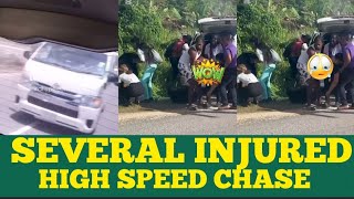 Terrible Accident | Live High Speed Chase Transport Authority Chase Taximan on Video