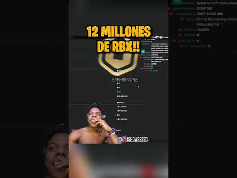 IMAGINA TENER UNA CUENTA CON 12 MILLONES DE ROBUX!! #roblox #shorts