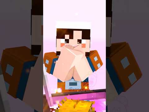 A Love Triangle with a Twist?シチューの時間  #マイクラ #minecraftanimation ＃マイクラアニメ