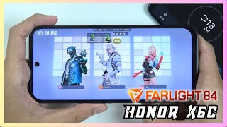 Honor X6C Farlight 84 Gaming test | Helio G81 Ultra, 120Hz Display