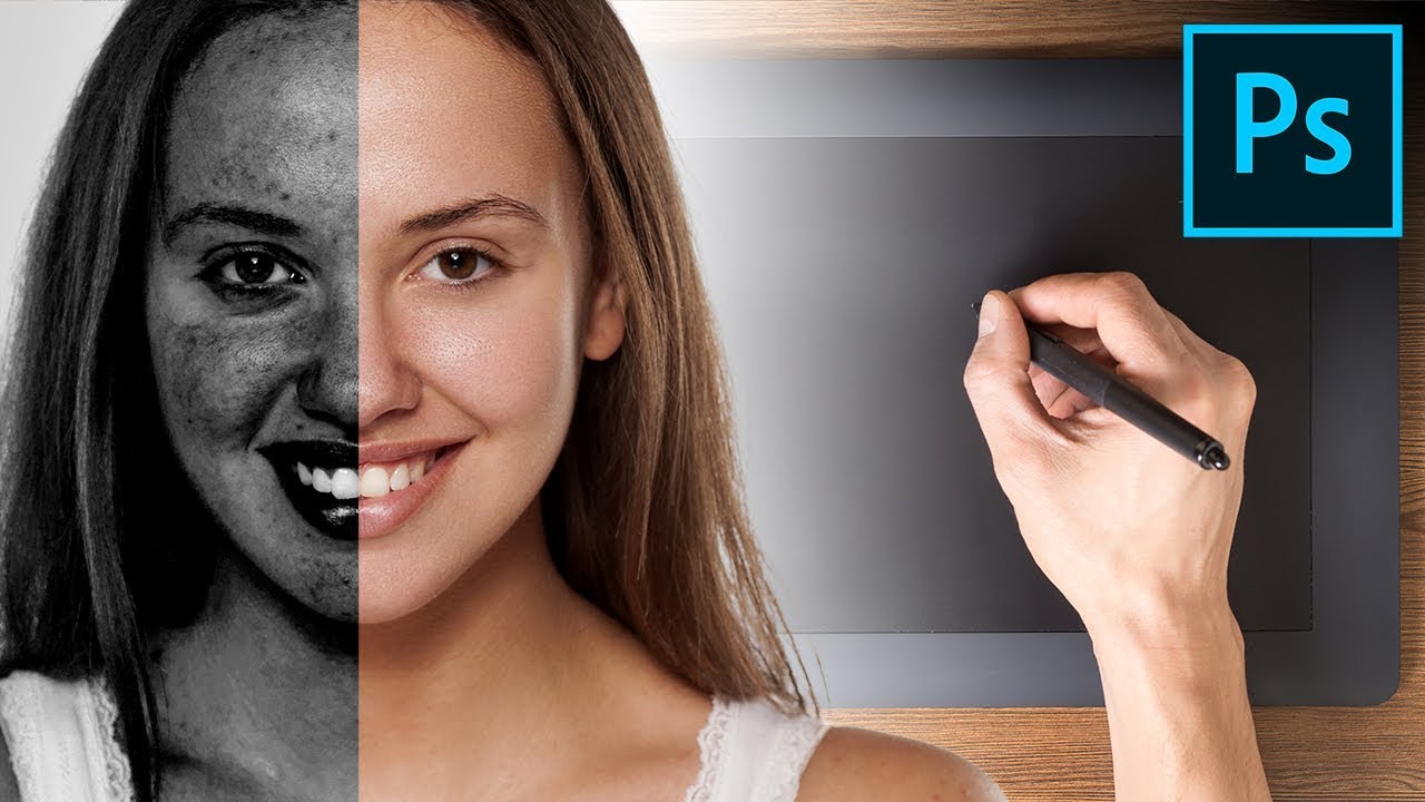 A Tablet Trick to Remove Blemishes SUPER FAST! Tutorial