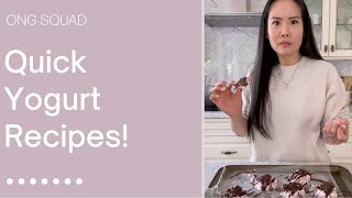 Quick Yogurt Recipes!