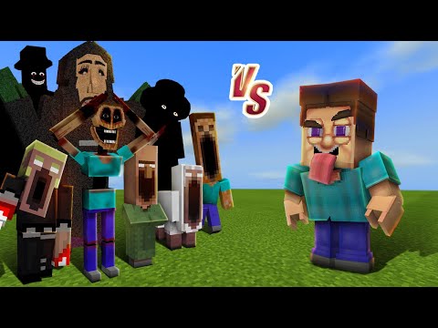 The Dwellers vs. Grotesque Steve | Minecraft (OH MY!)