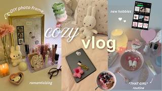 introvert diaries 🎀💌 romanticizing life 🎨*new hobbies*, getting back on track
