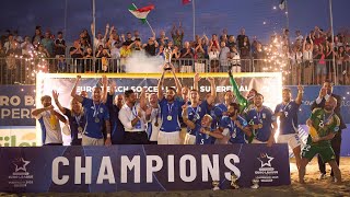 Italia - Spagna 8-5: gli Highlights | Europei di Beach Soccer maschile 2025
