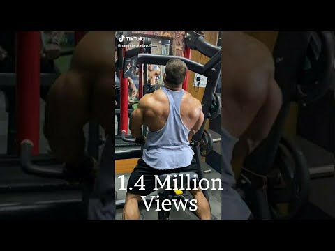 Massive thunder back - Indian Bodybuilder gym workout