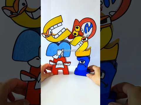 โจ๐ฅ Alphabet Lore ABC ๐ Number Lore 123 ๐ฅ #shorts