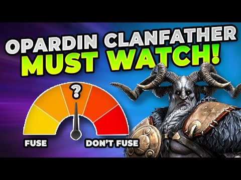 NEED to Know before Fusing Opardin Clanfather Test Server I Raid Shadow Legends