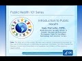 Public Health Concepts and Principles