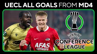 Strasbourg COMEBACK, Fiorentina FALL at home | All Goals From UEFA Conference League Matchday 4