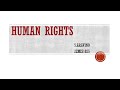 Human Rights and Juvenile Education