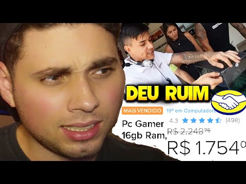 DEU RUIM? GUI NOBRE  COMPROU um PC Gamer por R$1700 no Mercado Livre!