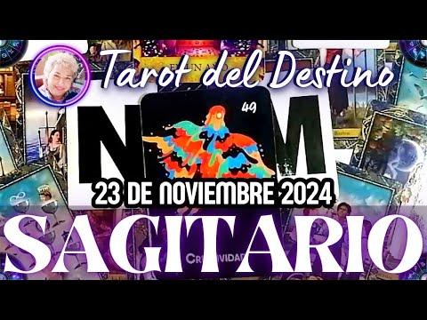 SAGITARIO HOY ♐️ Horóscopo de hoy 23 de Noviembre 2024 | Tarot del Destino #sagitario