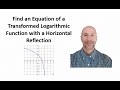 Logarithmic Functions and Transformations