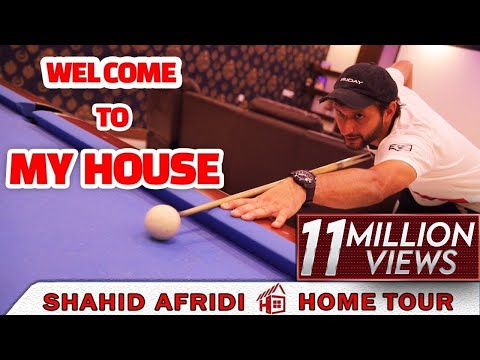 Shahid Afridi Home Tour | Exclusive Video