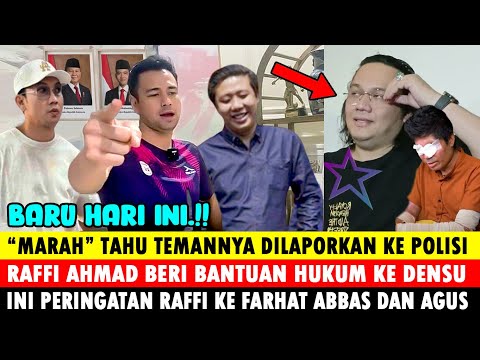 Raffi Ahmad Beri Bantuan Hukum Ke Densu, ini Peringatan keras Raffi ke Farhat Abbas & Mas Agus