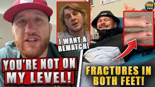 Justin Gaethje SHUTS DOWN Paddy Pimblett's rematch offer! Diego Lopes' injury UPDATE